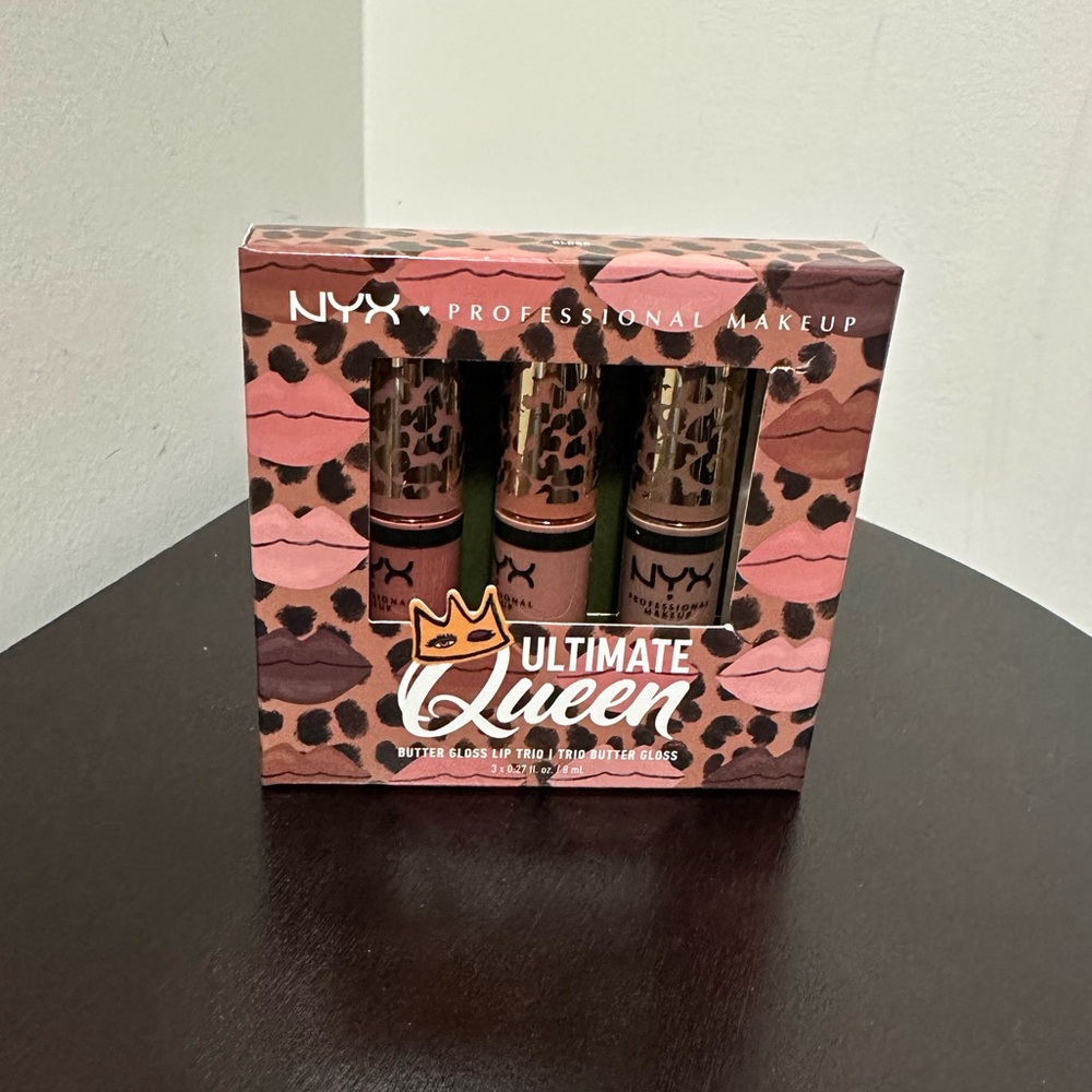 NYX ULTIMATE QUEEN BUTTER GLOSS LIP TRIO